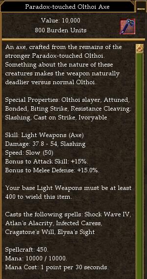 Paradox-touched Olthoi Axe.jpg