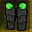 Blackfire Shadow Greaves (Sparking Darkened Mind Set) Icon.png