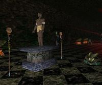 Statue in the second Room