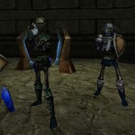 Dark Magus guarding the Alloy