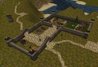 Aerial view on Sanamar