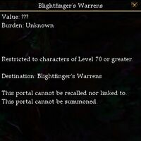 Entrance to Blightfinger's Warrens