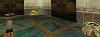 It only starts to become interesting when going down in the Dungeon of the Mansion, Nuhmudira's Dungeon, where she keeps some of her valuables, such as loads of Pyreal Bars