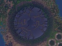 Obsidian Plains from Above by Thomas Reese.