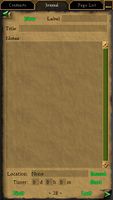 Journal Panel